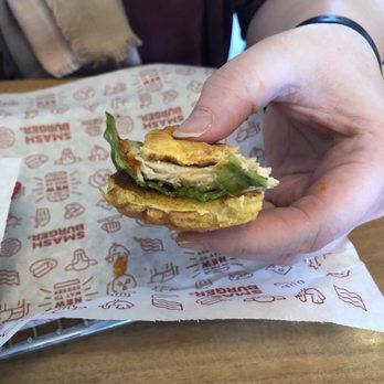 Smashburger - Worlds thinest grilled chicken sandwich. One step up from lunch meat. - Burgers Near Me - Wasilla, Alaska