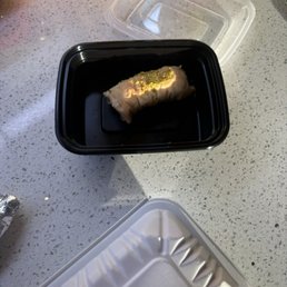 "Three" piece baklava. "Three" piece baklava.