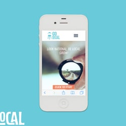 Go Local Group - Mobile website for Go Local launched October 12, 2015 at Golocalgroup.com