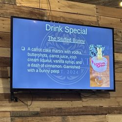 Paw and Plate - The stuffed bunny cocktail special