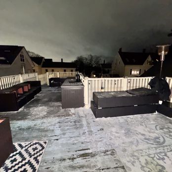 Marsinelli Yard Services - 2 feet of snow gone, keeping my roof safe from caving in! - Landscaping Near Me