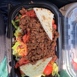 Big Ass Salads - Loaded nacho salad with spicy Doritos