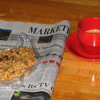 River Rock Coffee & Tea - a hermit (a cross between a cookie and a scone), and espresso. - Coffee & Tea Near Me - Saint Peter, Minnesota River Rock Coffee & Tea - a hermit (a cross between a cookie and a scone), and espresso. - Coffee & Tea Near Me - Saint Peter, Minnesota