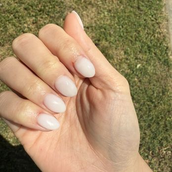 Color Nails & Spa - Dip nails showing crooked shape and cuts - Nail Salons Near Me - Vacaville, California Color Nails & Spa - Dip nails showing crooked shape and cuts - Nail Salons Near Me - Vacaville, California