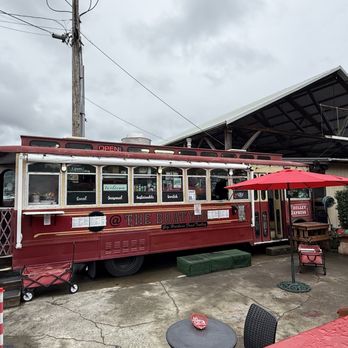 The Trolley @ the Boatyard - Outside seating - Food Trucks Near Me - Gig Harbor, Washington The Trolley @ the Boatyard - Outside seating - Food Trucks Near Me - Gig Harbor, Washington