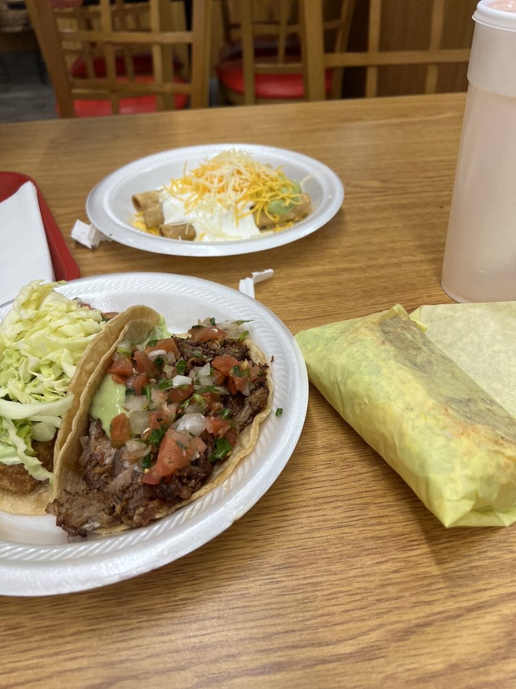 Food from Fernandito's Mexican Grill