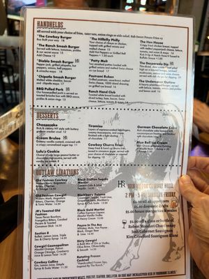 Menu photo 2 The Ranch Bar and Grill - Tucson Tucson, AZ Menu photo 2 The Ranch Bar and Grill - Tucson Tucson, AZ