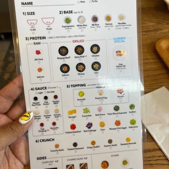 Red Poke - Menu - Poke Near Me - New York, New York Red Poke - Menu - Poke Near Me - New York, New York
