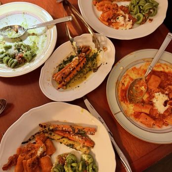 Scilla - Rigatoni , pesto , carrots - Italian Near Me - Dallas, Texas