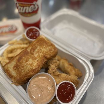 Raising Cane's Chicken Fingers - three finger combo - Southern Near Me - Colma, California Raising Cane's Chicken Fingers - three finger combo - Southern Near Me - Colma, California