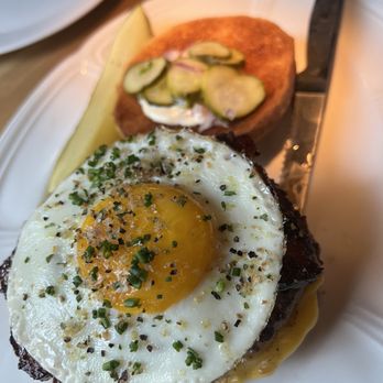 Au Cheval - Double Cheeseburger with egg and bacon - Bars Near Me - Chicago, Illinois Au Cheval - Double Cheeseburger with egg and bacon - Bars Near Me - Chicago, Illinois