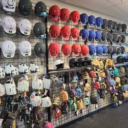 Play It Again Sports - Leesburg - Helmet/Glove Wall