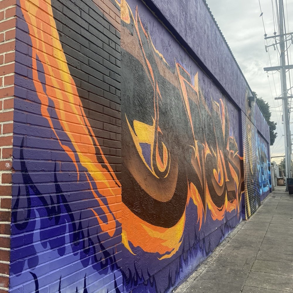 Ovek vs Dapr - View from left. - Public Art Near Me - Oakland, California Ovek vs Dapr - View from left. - Public Art Near Me - Oakland, California