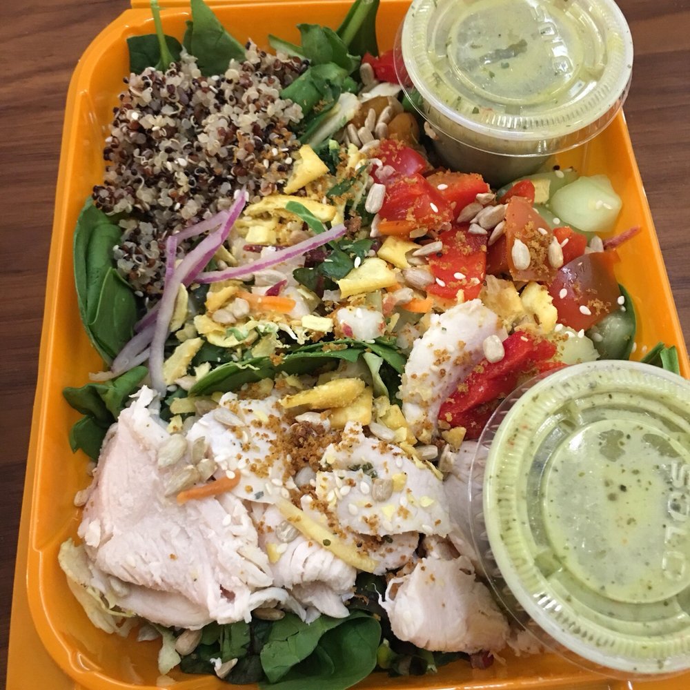 Wildflower - A mix of the spicy super greens and the vegetable quinoa. Delicious!! - New American Near Me - Phoenix, Arizona Wildflower - A mix of the spicy super greens and the vegetable quinoa. Delicious!! - New American Near Me - Phoenix, Arizona