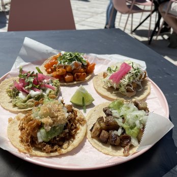 Vals - One of each tacos, please! The pork belly and they fried fish were my favorites! - Seafood Near Me - New Orleans, Louisiana Vals - One of each tacos, please! The pork belly and they fried fish were my favorites! - Seafood Near Me - New Orleans, Louisiana