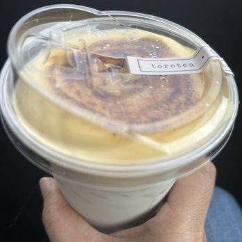 Torotea - Creamy Crème Brûlée Milk Tea - Coffee & Tea Near Me - Diamond Bar, California