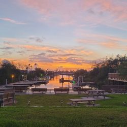 Port Isabel Park Center - Sunrise from Channel View Park