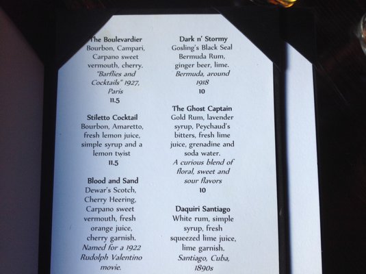 Menu photo 8 Birch Street Uptown Lounge Camas, WA