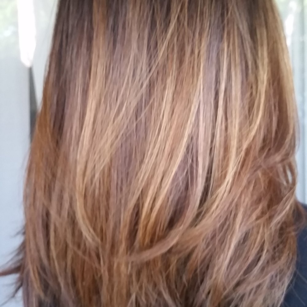 Brian Guy Studio 14 - Balayage highlights by Brian, excuse the blurriness! - Hair Stylists Near Me - Irvine, California Brian Guy Studio 14 - Balayage highlights by Brian, excuse the blurriness! - Hair Stylists Near Me - Irvine, California