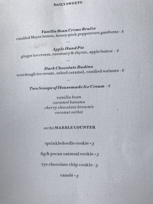 Menu photo 8 Josephine House Austin, TX