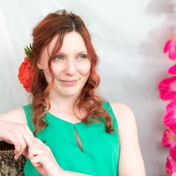 One of our lovely Earth Day hair models from our Grand Reawakening Ceremony!