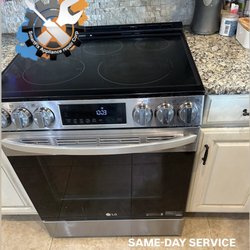 SmartFix Appliance Repair - LG electric stove and oven repair. Reliable appliance service by local experts.