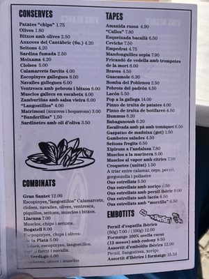 Menu photo 3 El Santet Cafe & Bar Barcelona, B