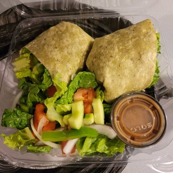 Hibiscus - Salad Garden Wrap. Very crunchy and fresh. - Vegetarian Near Me - Philadelphia, Pennsylvania Hibiscus - Salad Garden Wrap. Very crunchy and fresh. - Vegetarian Near Me - Philadelphia, Pennsylvania