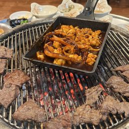 Kalbi & Squid