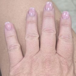 Best Nails - Matte Pink on the toes and fill with a more natural look for my nails. They always do a great job!