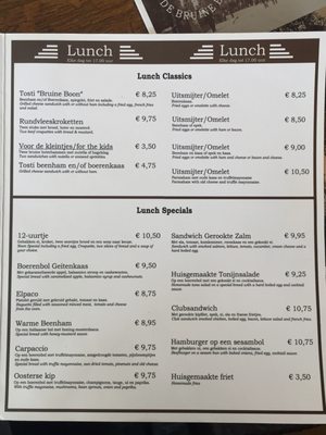 Menu photo 4 De Bruine Boon Leiden, ZH Menu photo 4 De Bruine Boon Leiden, ZH