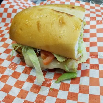 Taco N' Mama - This is the Torta Cubana. It has ham, chorizo, guac, lettuce, tomatoes. That's just some of the ingredients in this beauty! It's the best!!! - Tacos Near Me - Round Rock, Texas Taco N' Mama - This is the Torta Cubana. It has ham, chorizo, guac, lettuce, tomatoes. That's just some of the ingredients in this beauty! It's the best!!! - Tacos Near Me - Round Rock, Texas