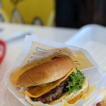 WNB Factory - a cheeseburger and french fries - Chicken Wings Near Me - Duluth, Georgia