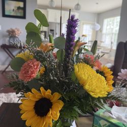 Newtown Floral Company - Stunning. Picture dosen't do it justice. Colors are vibrant. Like fireworks...new buds open up everyday.