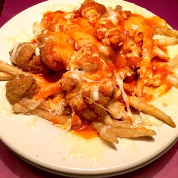 Hops and Barley - Buffalo Chicken Cheese Fries.. Wish it was pulled chicken.. It's just how you would expect it to taste - American Near Me - Luzerne, Pennsylvania Hops and Barley - Buffalo Chicken Cheese Fries.. Wish it was pulled chicken.. It's just how you would expect it to taste - American Near Me - Luzerne, Pennsylvania