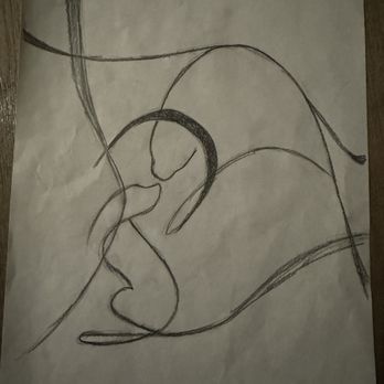 Tattoo Boogaloo - My initial sketch of abstract dog and ox (Chinese zodiac) - Tattoo Near Me - San Francisco, California