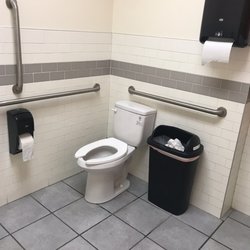 The bathroom is clean