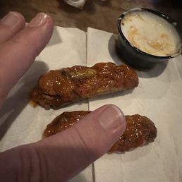They look like wings, just smaller. They look like wings, just smaller.