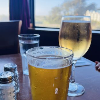 Noyo River Grill - A couple of tasty beverages to complement the view - American Near Me - Fort Bragg, California