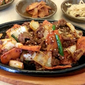 Imonay House Restaurant - Sizzling plate of beef - Korean Near Me - Toronto, Ontario Imonay House Restaurant - Sizzling plate of beef - Korean Near Me - Toronto, Ontario