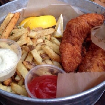 Kings Row Gastropub - Fish and Chips - Gastropubs Near Me - Pasadena, California
