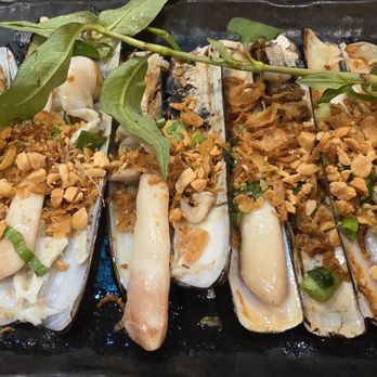 HEM Kitchen And Bar - Grilled Razor Clam - Vietnamese Near Me - Houston, Texas