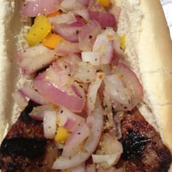 Ernies - Hot sausage.
