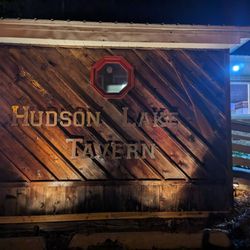 Hudson Lake Tavern - Beautiful, and rustic feel