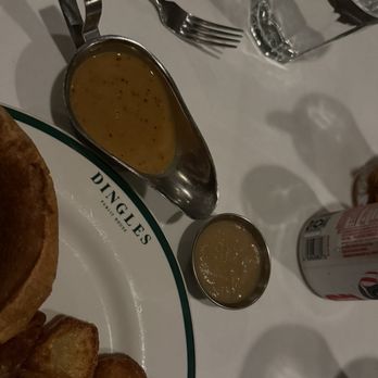 Dingles Public House - Gravy, apple sauce for the pork belly - Gastropubs Near Me - San Francisco, California