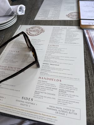 Menu photo 1 Wheatfields Saratoga Springs, NY
