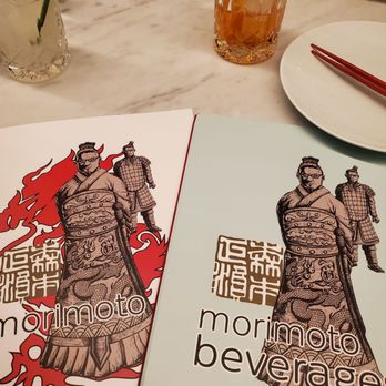 Morimoto Napa - Cool menu and our drinks - Japanese Near Me - Napa, California