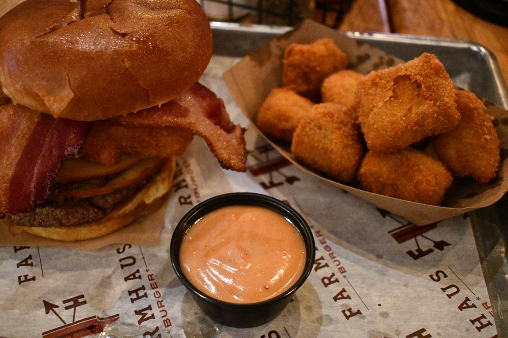 Food from Farmhaus Burger