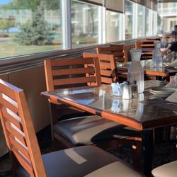 Seating in dining room.