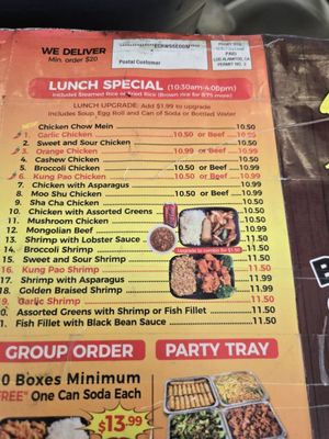 Menu photo 1 Big Chopsticks Mission Viejo, CA